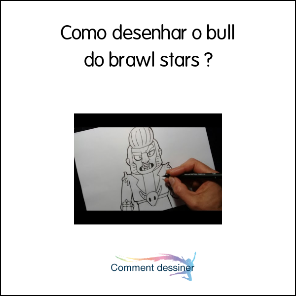 Como desenhar o bull do brawl stars